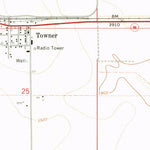 United States Geological Survey Towner, CO-KS (1968, 24000-Scale) digital map