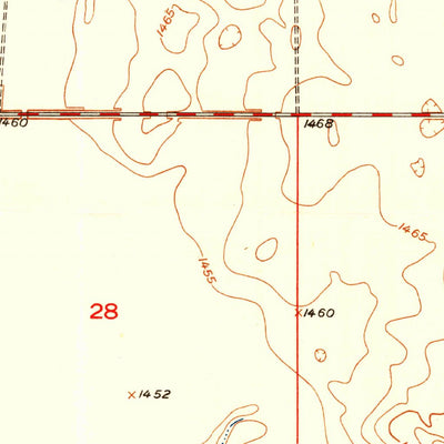 United States Geological Survey Towner, ND (1950, 24000-Scale) digital map