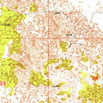 United States Geological Survey Towner NE, ND (1954, 24000-Scale) digital map