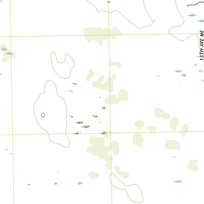 United States Geological Survey Towner NE, ND (2020, 24000-Scale) digital map