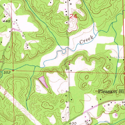 United States Geological Survey Townley, AL (1949, 24000-Scale) digital map