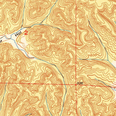 United States Geological Survey Townley, AL (1951, 24000-Scale) digital map