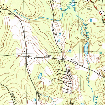 United States Geological Survey Townsend, MA-NH (1988, 25000-Scale) digital map