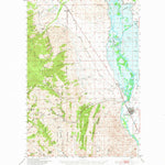 United States Geological Survey Townsend, MT (1950, 62500-Scale) digital map
