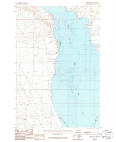 United States Geological Survey Townsend NE, MT (1986, 24000-Scale) digital map