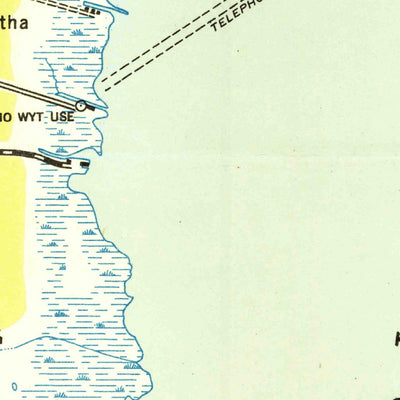 United States Geological Survey Townsend, VA (1943, 24000-Scale) digital map