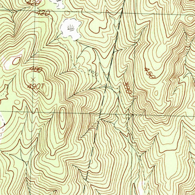 United States Geological Survey Townshend, VT (1984, 25000-Scale) digital map