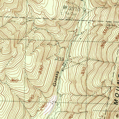 United States Geological Survey Townshend, VT (1984, 25000-Scale) digital map