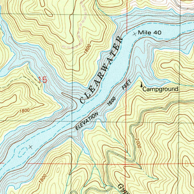 United States Geological Survey Township Butte, ID (1981, 24000-Scale) digital map