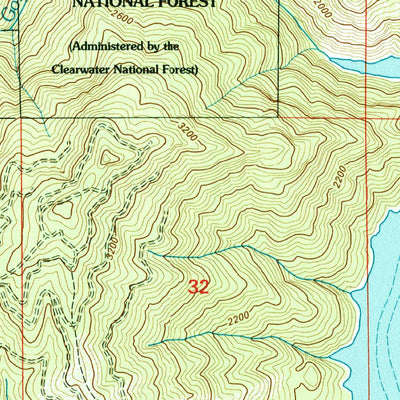 United States Geological Survey Township Butte, ID (1994, 24000-Scale) digital map