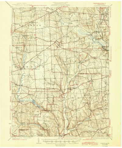 United States Geological Survey Townville, PA (1945, 62500-Scale) digital map