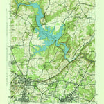 United States Geological Survey Towson, MD (1944, 31680-Scale) digital map
