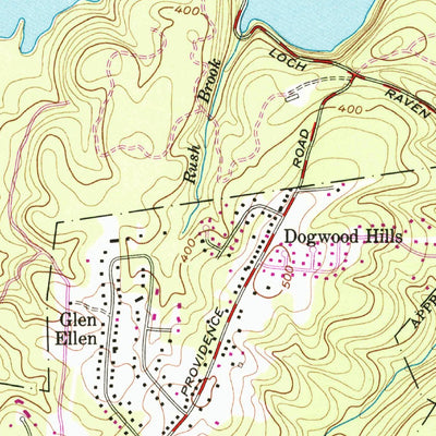 United States Geological Survey Towson, MD (1957, 24000-Scale) digital map