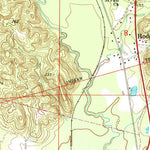 United States Geological Survey Toxey, AL (1974, 24000-Scale) digital map