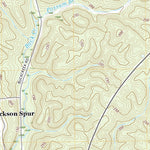 United States Geological Survey Toxey, AL (2020, 24000-Scale) digital map