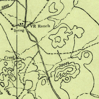 United States Geological Survey Toyah, TX (1921, 125000-Scale) digital map