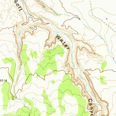 United States Geological Survey Toyee, NM (1970, 24000-Scale) digital map