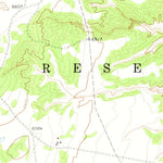 United States Geological Survey Toyei School, AZ (1972, 24000-Scale) digital map