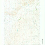 United States Geological Survey Trabing, WY (1970, 24000-Scale) digital map