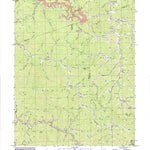 United States Geological Survey Trace, WV (1997, 24000-Scale) digital map