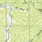 United States Geological Survey Trace, WV (1997, 24000-Scale) digital map