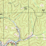 United States Geological Survey Trace, WV (1997, 24000-Scale) digital map