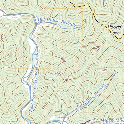 United States Geological Survey Trace, WV (2023, 24000-Scale) digital map