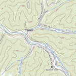 United States Geological Survey Trace, WV (2023, 24000-Scale) digital map