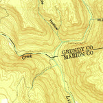 United States Geological Survey Tracy City, TN (1950, 24000-Scale) digital map