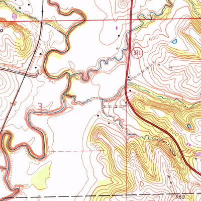 United States Geological Survey Tracy, MO (1961, 24000-Scale) digital map