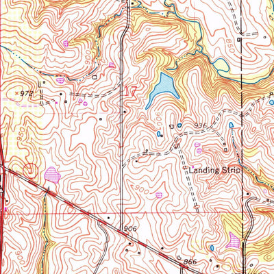 United States Geological Survey Tracy, MO (1961, 24000-Scale) digital map