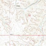 United States Geological Survey Tracy Mountain, ND (1962, 24000-Scale) digital map