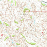 United States Geological Survey Tracy Mountain, ND (1962, 24000-Scale) digital map