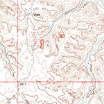 United States Geological Survey Tracy Mountain, ND (1997, 24000-Scale) digital map