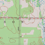United States Geological Survey Trade River, WI (1983, 24000-Scale) digital map