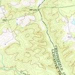 United States Geological Survey Tradesville, SC-NC (1971, 24000-Scale) digital map