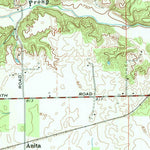 United States Geological Survey Trafalgar, IN (1965, 24000-Scale) digital map