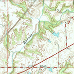 United States Geological Survey Trafalgar, IN (1965, 24000-Scale) digital map