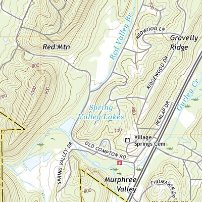 United States Geological Survey Trafford, AL (2020, 24000-Scale) digital map