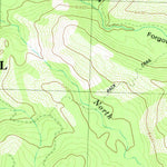 United States Geological Survey Tragedy Spring, CA (1979, 24000-Scale) digital map