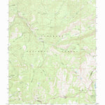 United States Geological Survey Tragedy Spring, CA (1992, 24000-Scale) digital map