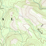 United States Geological Survey Tragedy Spring, CA (1992, 24000-Scale) digital map