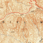 United States Geological Survey Trail Canyon, CA (1940, 24000-Scale) digital map