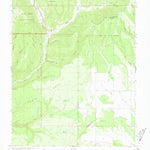 United States Geological Survey Trail Canyon, CO (1966, 24000-Scale) digital map