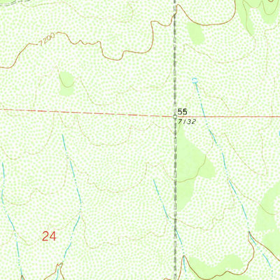 United States Geological Survey Trail Canyon, CO (1966, 24000-Scale) digital map