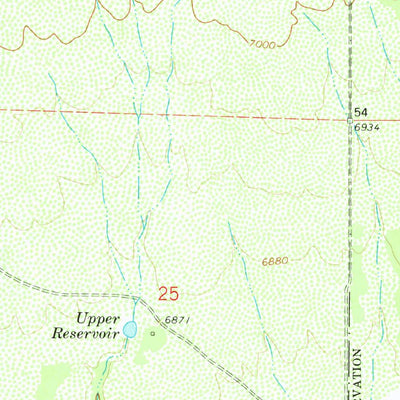 United States Geological Survey Trail Canyon, CO (1966, 24000-Scale) digital map