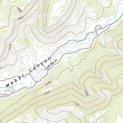 United States Geological Survey Trail Canyon, CO (2022, 24000-Scale) digital map