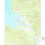 United States Geological Survey Trail Lake, WY (1989, 24000-Scale) digital map