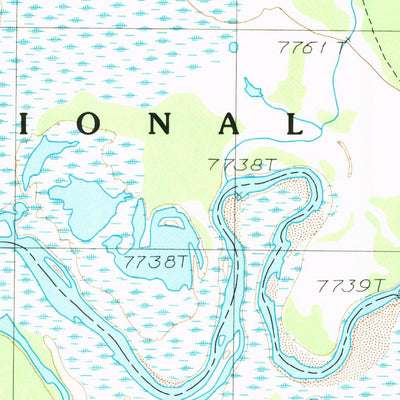 United States Geological Survey Trail Lake, WY (1989, 24000-Scale) digital map