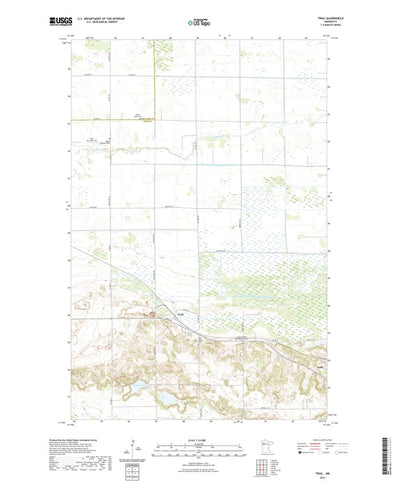 United States Geological Survey Trail, MN (2022, 24000-Scale) digital map